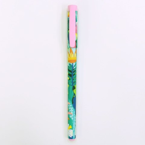 Długopis olejowy Fashion A25 LIŚCIE wkład niebieski 0,7mm Vinson