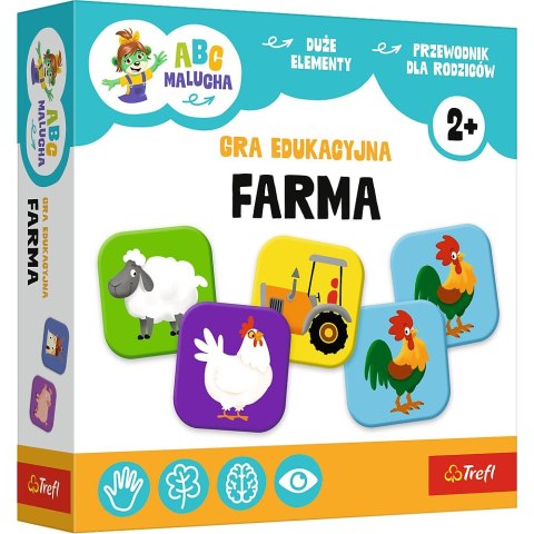 Gra edukacyjna ABC Malucha Farma Trefl (02909)