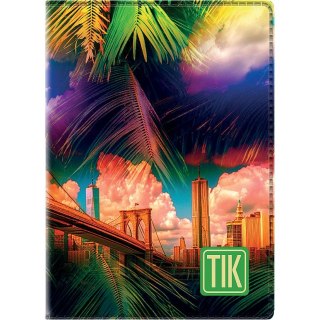 Kalendarz książkowy (terminarz) TIK IMPRESS kieszonkowy 82mm x 120mm Telegraph (K1)
