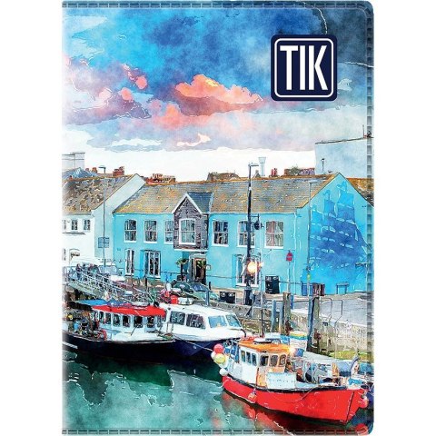 Kalendarz książkowy (terminarz) TIK IMPRESS kieszonkowy 82mm x 120mm Telegraph (K1)