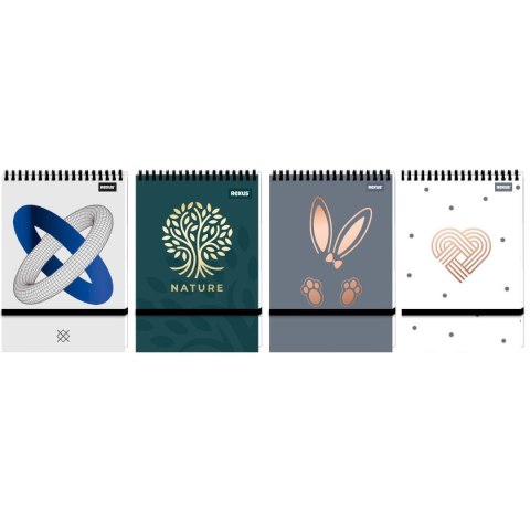 Kołozeszyt (kołonotatnik) A6 Calm 96k. krata (nd) (5245)