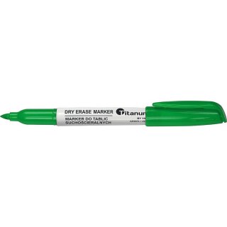 Marker suchościeralny wkład zielony 2,0mm okrągła końcówka Titanum (BY1002)