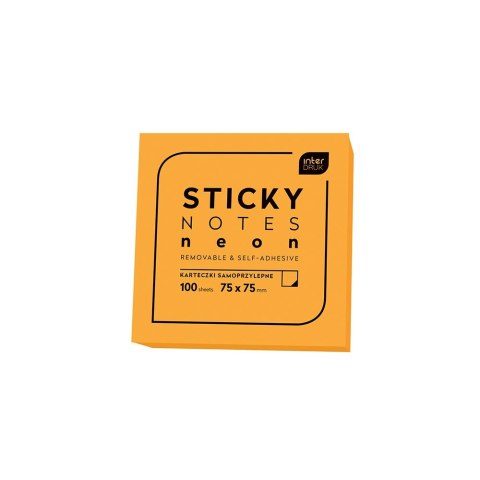 Notes samoprzylepny (karteczki) mix 100k [mm:] 75x75 Interdruk (IKARSAM100N)