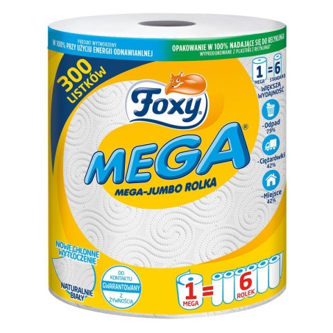 Ręcznik rolka Artistico kolor: biały Foxy