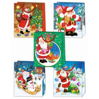 Torba prezentowa B5 Bożenarodzenie Merigraf (MIKOŁAJE)