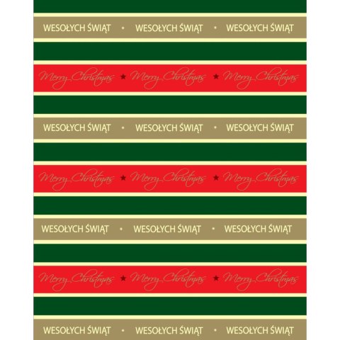 Torba prezentowa torebka ozdobna Bożenarodzenie Kukartka (QPS)