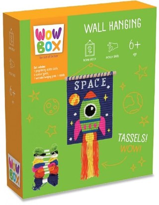 Zestaw kreatywny dla dzieci Wow Box Makrama Rakieta Tm Toys (WOW0924)