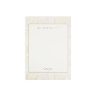 Dyplom A4 LIST GRATULACYJNY 200g Rexus (602597)