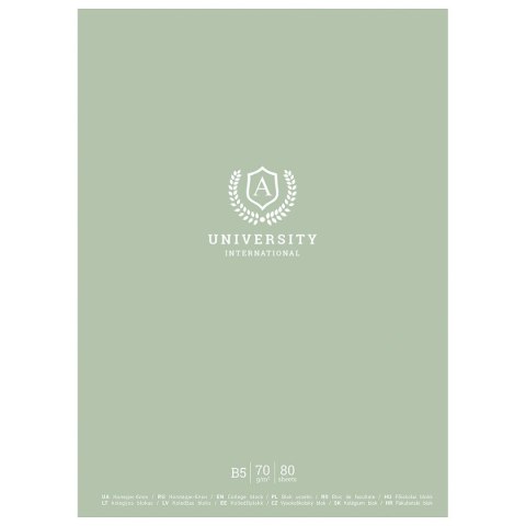 Kołozeszyt (kołonotatnik) B5 UNIVERSITY 2 104021014 80k. Astrapap