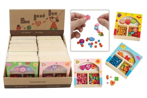 Koraliki dla dziewczynki drewniane Artyk (127144)