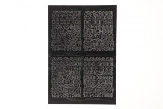 Naklejka (nalepka) litery Farro