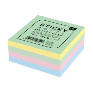 Notes samoprzylepny (karteczki) mix 300k [mm:] 75x75 Interdruk (5902277295415)