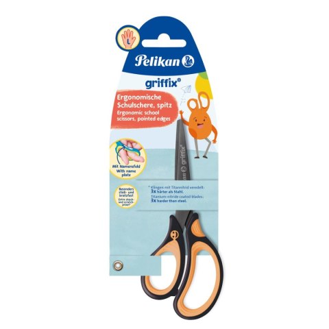 Nożyczki Neon Black L 819176 Pelikan (300009555)