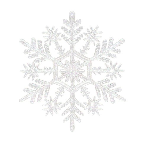 Ozdoba akrylowa Śnieżynki akrylowe (6 szt.) Arpex (BN1186)