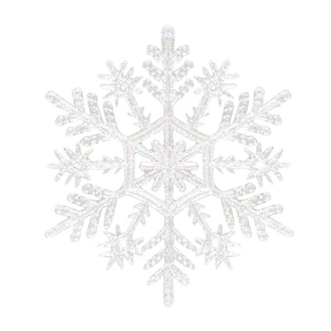 Ozdoba akrylowa Śnieżynki akrylowe (6 szt.) Arpex (BN1186)