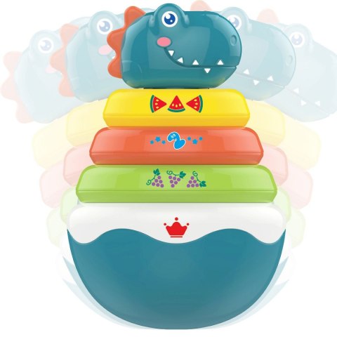 Układanka piramidka dino Anek (SP83662)