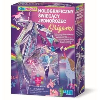 Zestaw kreatywny dla dzieci Holograficzny 3D Jednorożec 4m (7762)