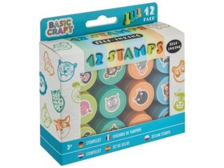 Zestaw pieczątek stemple samotuszujące Grafix (8925)