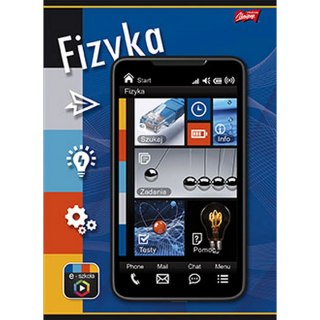 Zeszyt tematyczny A5 FIZYKA 60k. krata St.Majewski (5904149003180)