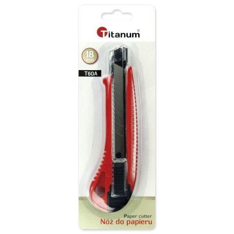 Nóż duży 18mm Titanum (T60A)