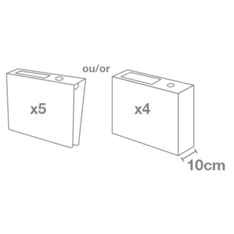 Pudło archiwizacyjne szary tektura [mm:] 345x450x 280 Elba (400061159)