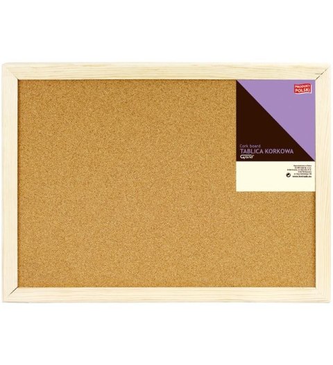 Tablica korkowa w ramie drewnianej [mm:] 800x1200 Grand (120-1768)