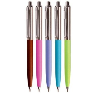 Długopis wielkopojemny Reporter Pastel 5907464218468 wkład niebieskie 1,0mm Cresco (290051)