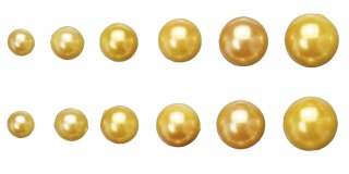 Kryształki Craft-Fun Series perełki złoty ciemny Titanum (24CY0394)