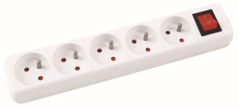 Listwa zasilająca 1,5m 5 gniazd Office Products (13115141-14)