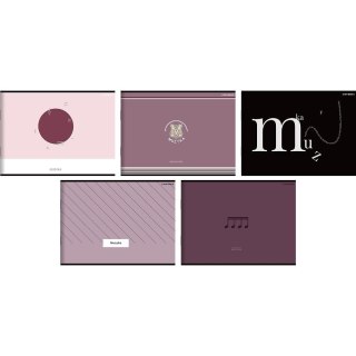 Zeszyt do nut A5 5linia 16k. 70g pięciolinia Top 2000 (400183684)