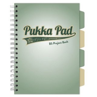 Kołozeszyt (kołonotatnik) B5 BOOK SAGE B5 kratka ZMORSKI 5032608031181 100k. krata Pukka (3115)