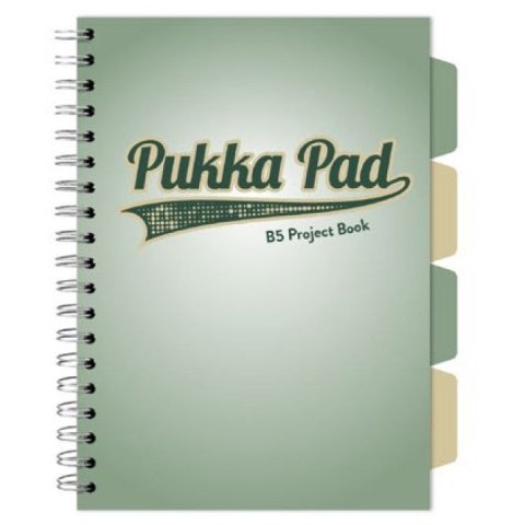 Kołozeszyt (kołonotatnik) B5 BOOK SAGE B5 kratka ZMORSKI 5032608031181 100k. krata Pukka (3115)