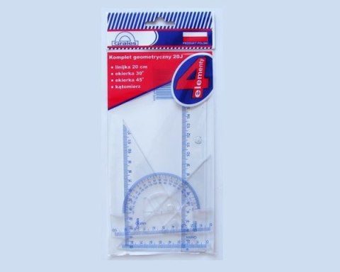 Komplet geometryczny 4 el. Grales (J20 4)