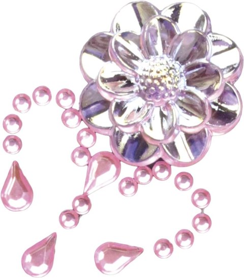 Kryształki Craft-Fun Series kwiaty różowe Titanum (25BJ033141-2)