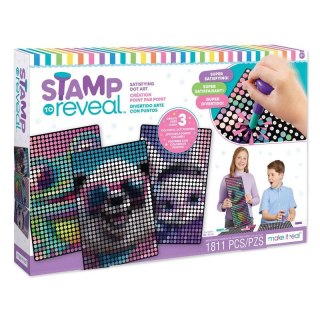 Zestaw kreatywny dla dzieci MAKE IT REAL Zestaw do kropkowania po numerach Króliczek DJ, Żaba i Panda Orbico Sp. Z O.o. (1473)