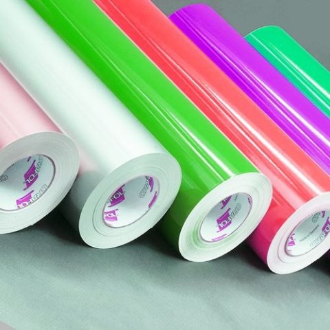 Folia samoprzylepna czerwony jasny 70mic. [mm:] 700x1000 Lambda (P32)