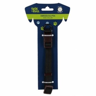 Gadżet Obroża dla psa 1,5 cm czarna Trik Roll (560693)