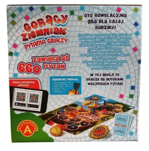 Gra planszowa Gorący ziemniak. Pytania graczy Alexander