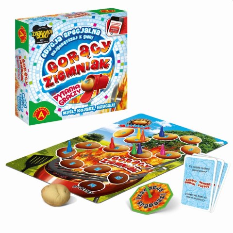 Gra planszowa Gorący ziemniak. Pytania graczy Alexander