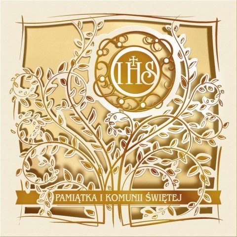 Kartka składana komunia [mm:] 155x155 Art Nuvo