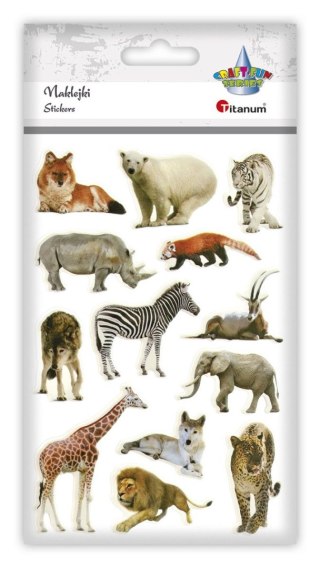 Naklejka (nalepka) Craft-Fun Series Zwierzęta Titanum (PPB03)