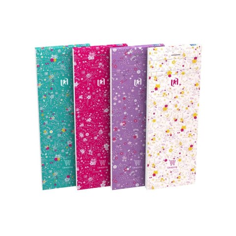Notes (notatnik) Floral LISTA ZAKUPOWA 80k. linia [mm:] 74x210 Oxford (400111054)