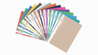 Skoroszyt A4 ECOnomy czerwony polipropylen PP Biurfol (STP-01-01)