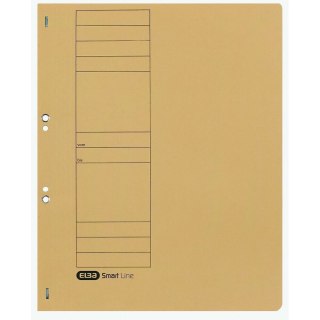 Skoroszyt A4 oczkowy beżowy karton 250g Elba (100551870)