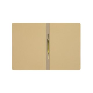 Skoroszyt A4 oczkowy beżowy karton 250g Elba (100551870)