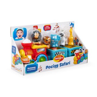 Zabawka edukacyjna Pociąg Safari Discovery (DD44697)