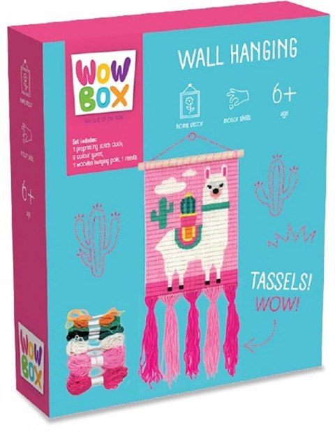Zestaw kreatywny dla dzieci Wow Box Makrama Lama Tm Toys (WOW0922)