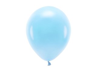 Balon gumowy Pastel Eco Balloons błękitny 260mm Partydeco (ECO26P-011)
