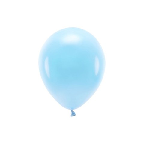 Balon gumowy Pastel Eco Balloons błękitny 260mm Partydeco (ECO26P-011)