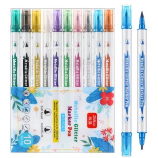 Flamaster dwustronne 10 kol. Lean (21019)